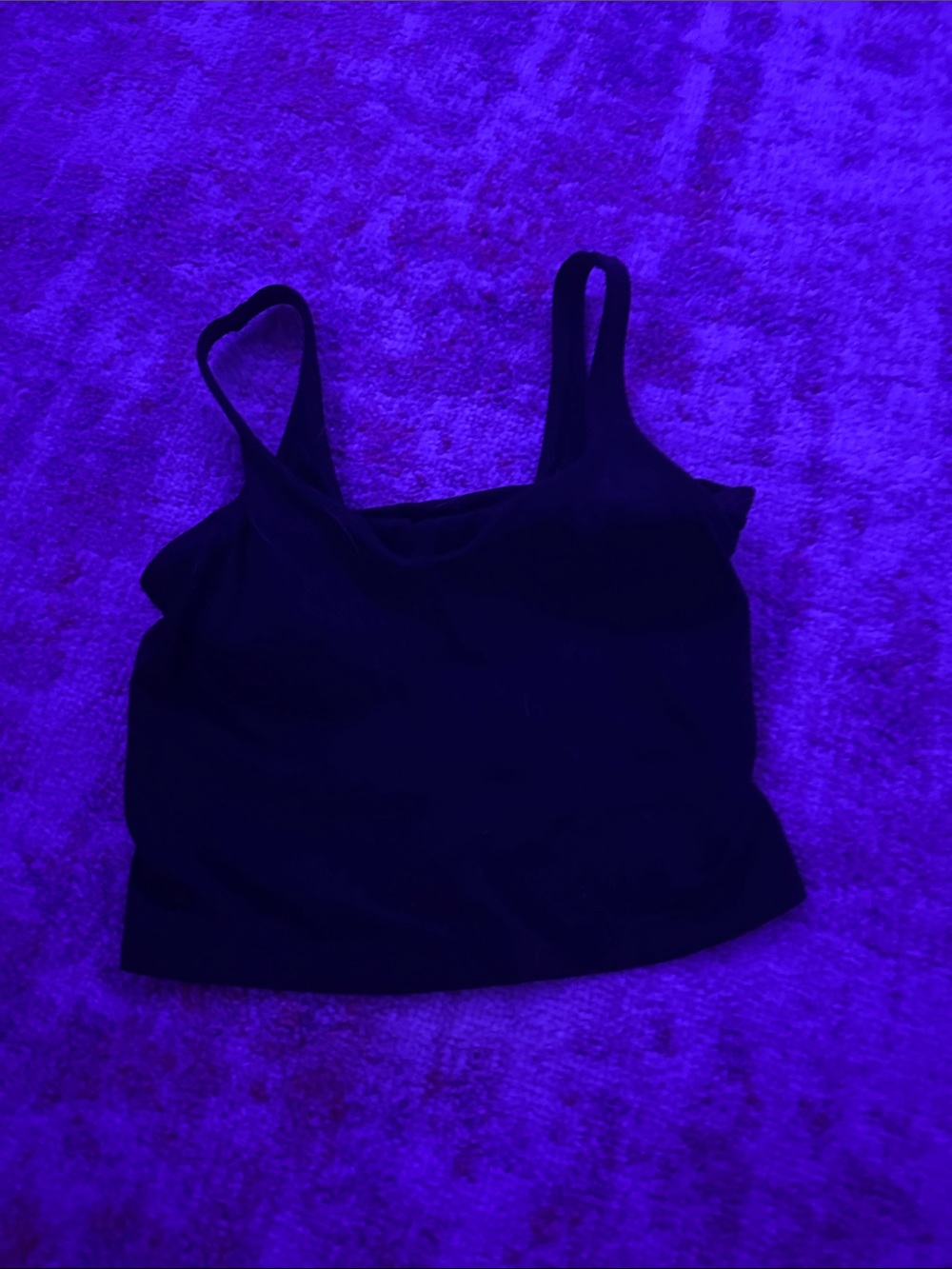 lululemon athletica Black Tank Top